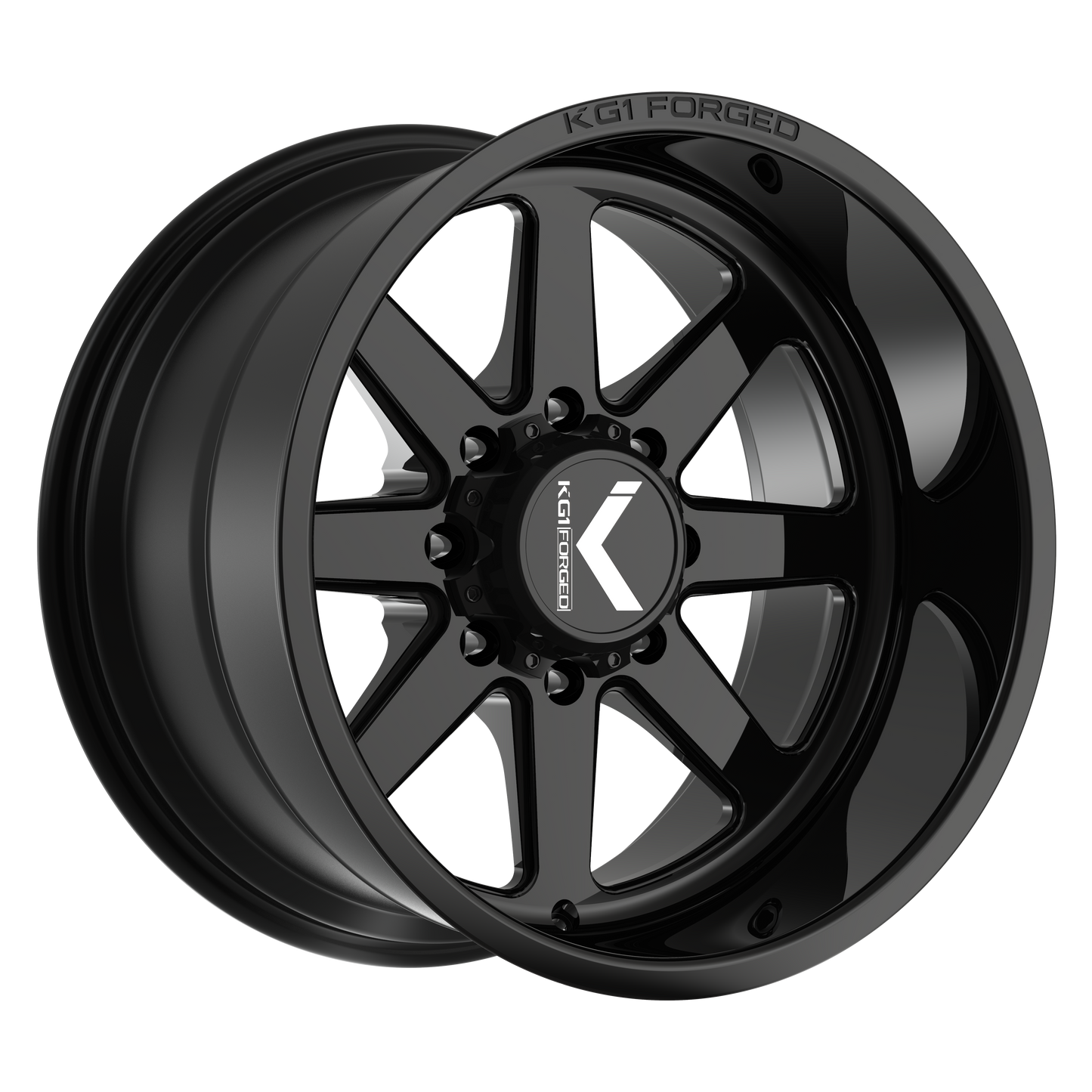 KG1 OKTO CUSTOM WHEEL GLOSS BLACK