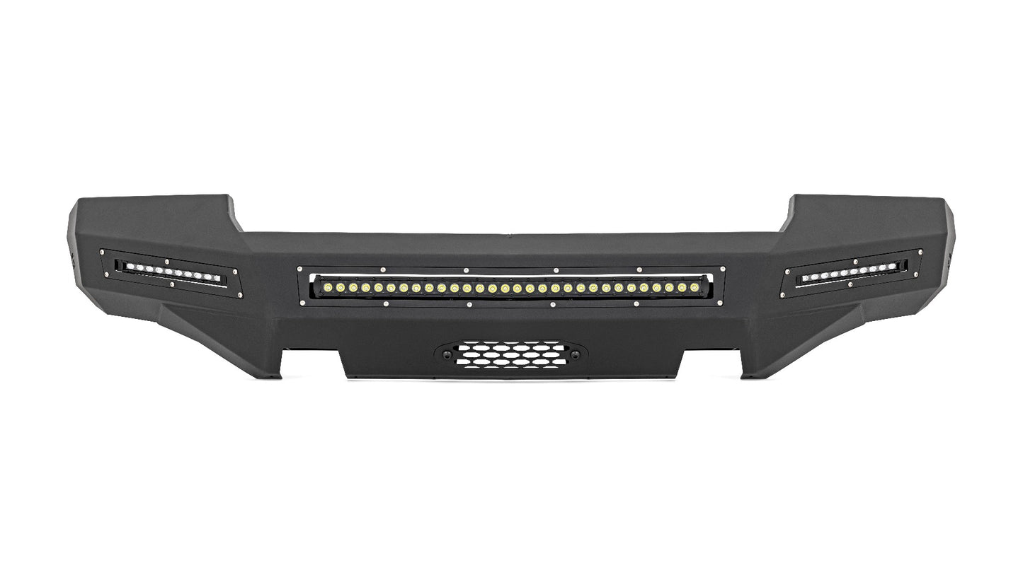 Rough Country Front Bumper | Fabricated | Prerunner | LED | GMC Sierra 1500 2WD/4WD (07-13)