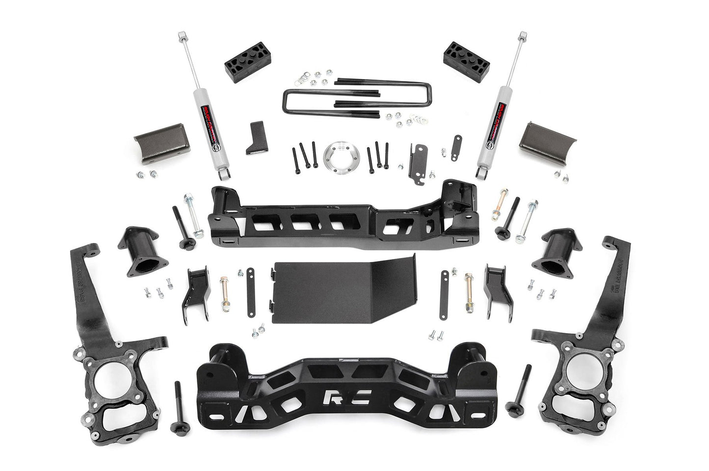 Rough Country 4 Inch Lift Kit | Ford F-150 4WD (2011-2013)