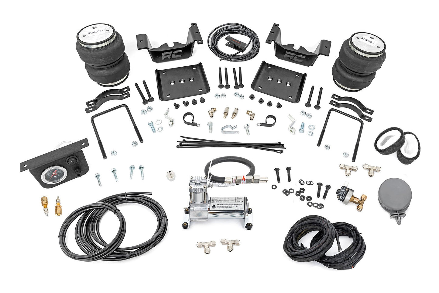 Rough Country Air Spring Kit w/compressor | Chevy/GMC 1500 (07-18 & Classic)