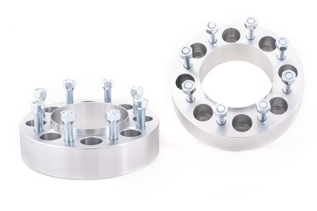 Rough Country 2 Inch Wheel Spacers | 8x170 | Ford F-250/F-350 Super Duty 4WD (2003-2026)