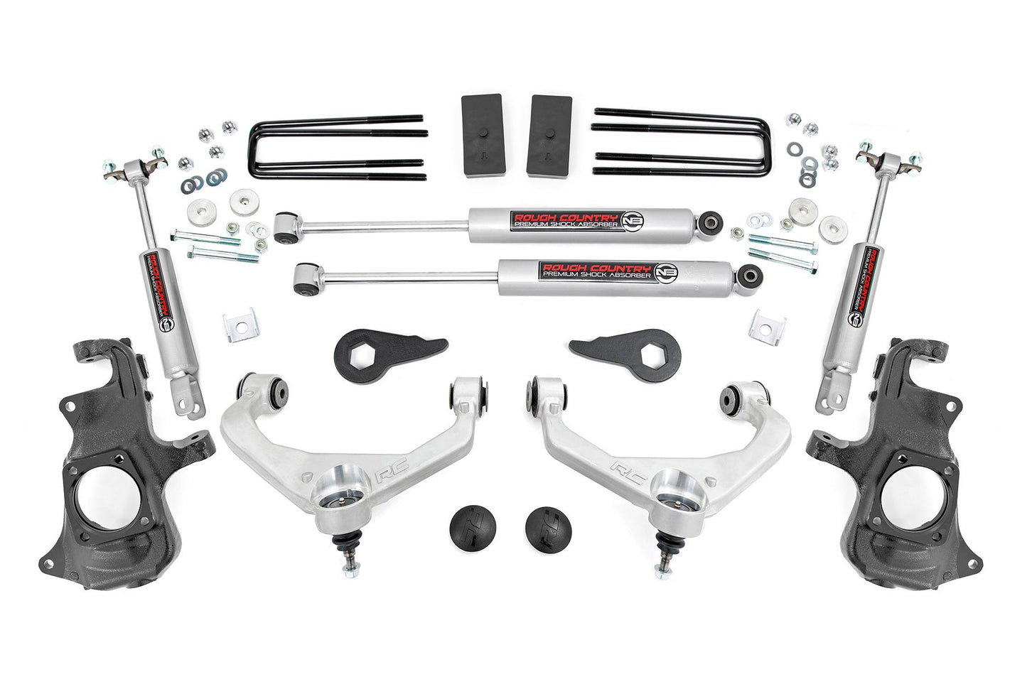 Rough Country 3.5 Inch Lift Kit | Knuckle | Chevy/GMC 2500HD/3500HD (11-19)