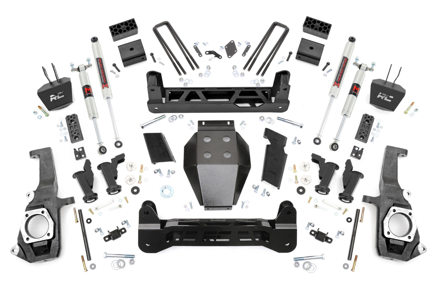 Rough Country 5 Inch Lift Kit | Torsion Drop | M1 | Chevy/GMC 2500HD/3500HD (11-19)