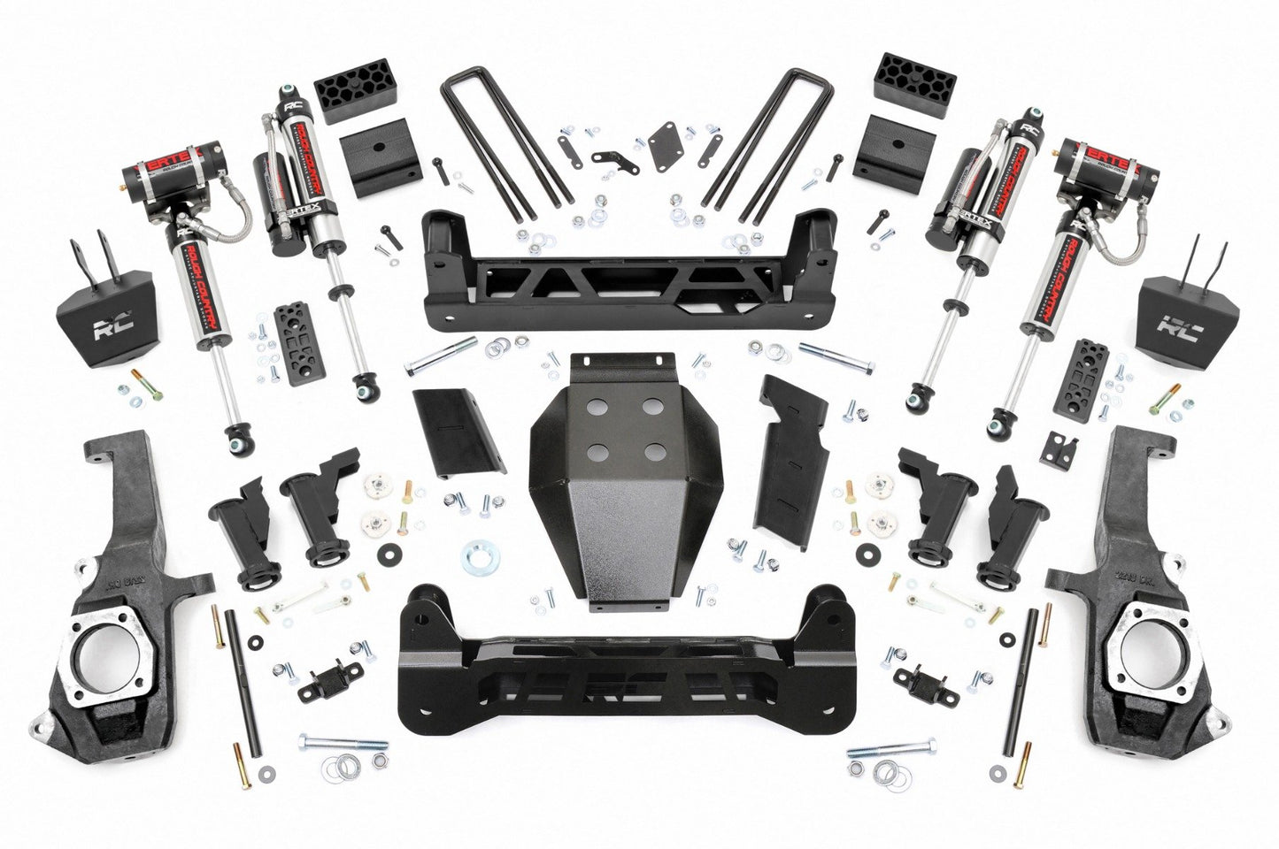 Rough Country 5 Inch Lift Kit | Torsion Drop | Vertex | Chevy/GMC 2500HD/3500HD (11-19)