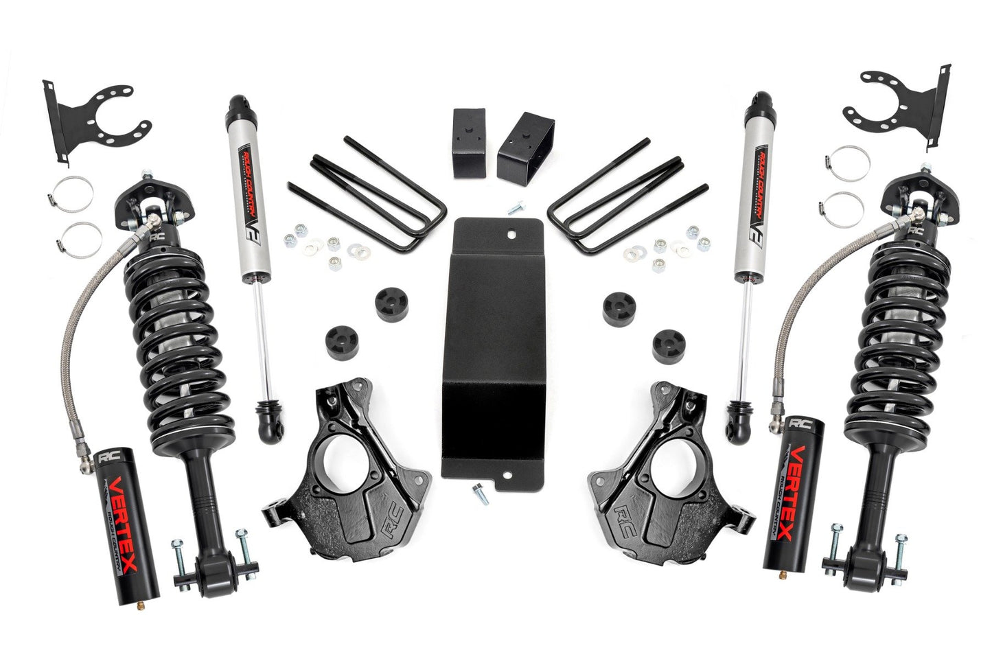 Rough Country 3.5 Inch Lift Kit | Cast Steel LCA | Vertex/V2 | Chevy/GMC 1500 (14-18 & Classic)