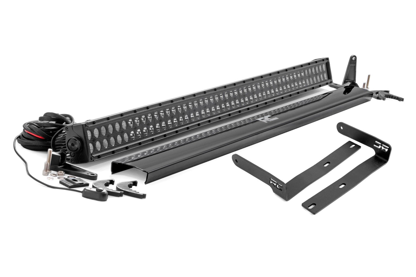Rough Country LED Light Kit | 50in | Dual Row | Black Series | Kubota RTV-X1120