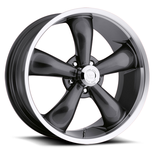 VISION LEGEND CUSTOM WHEEL Gunmetal Machined Lip