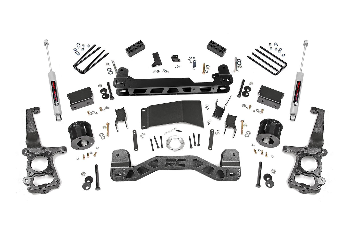 Rough Country 4 Inch Lift Kit | Ford F-150 4WD (2015-2020)
