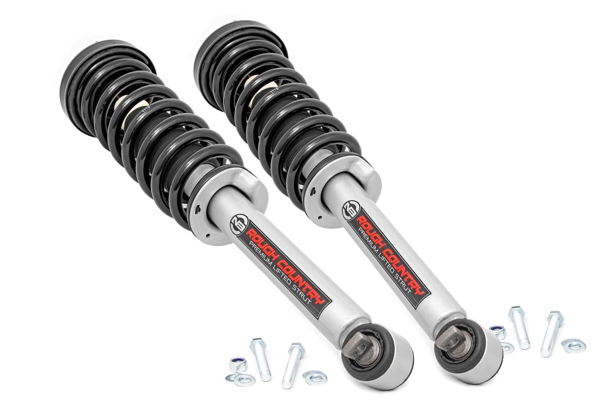 Rough Country Loaded Strut Pair | 6 Inch | Ford F-150 4WD (2014-2025)
