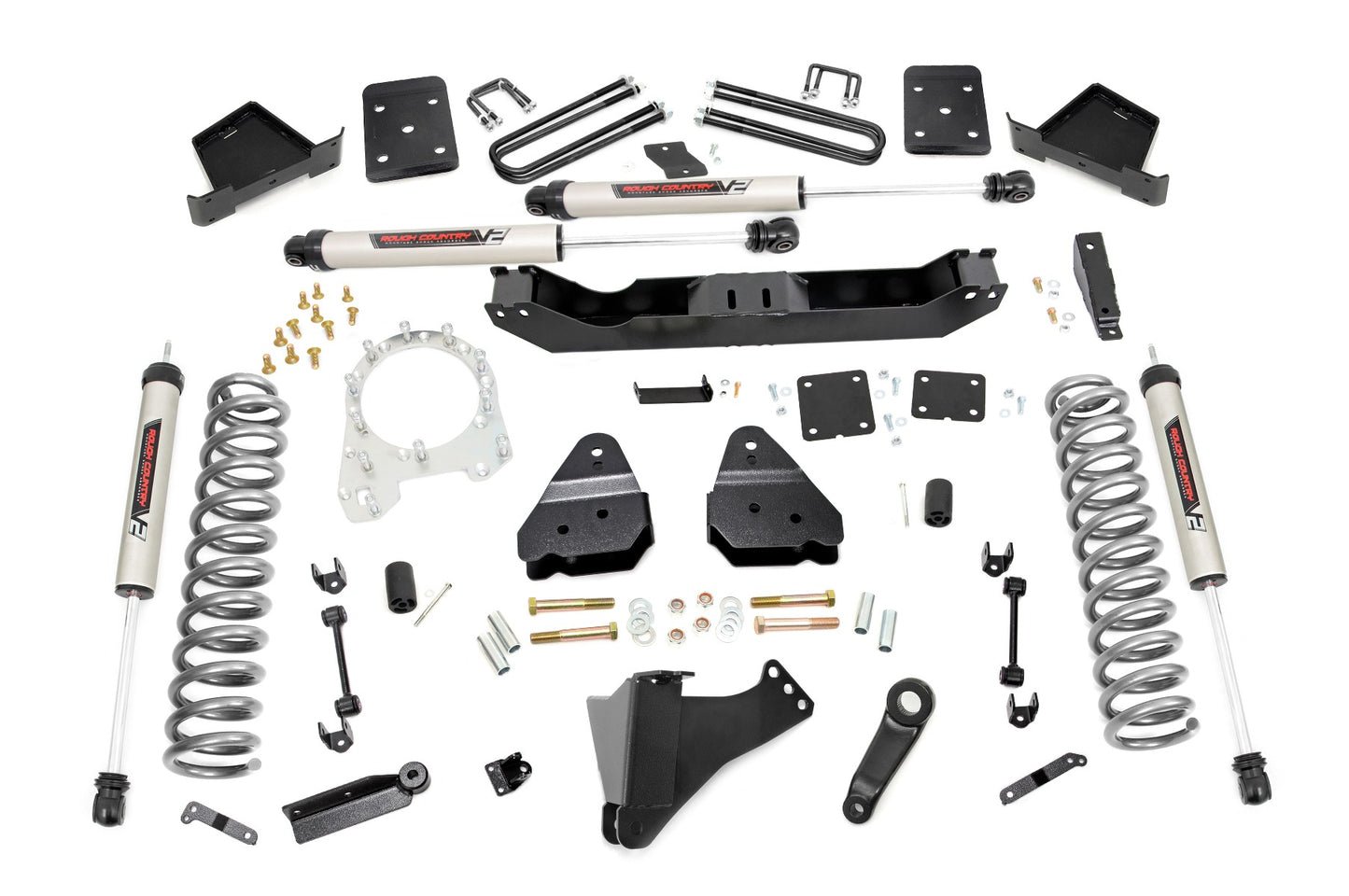 Rough Country 6 Inch Lift Kit | OVLDS | V2 | Ford F-250/F-350 Super Duty 4WD (2017-2022)