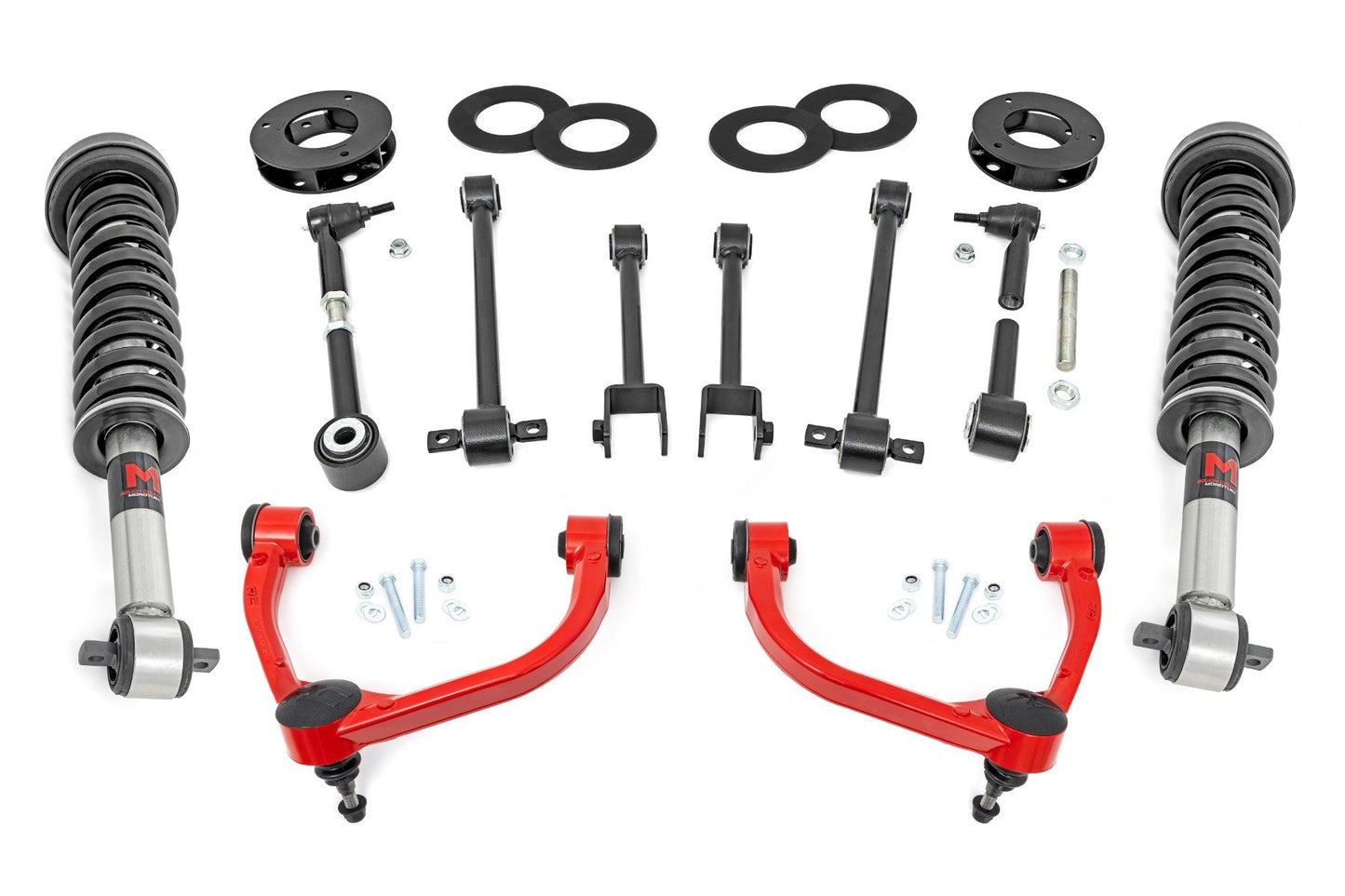 Rough Country 3 Inch Lift Kit | UCA | M1 Struts | Ford Expedition 4WD (2018-2024)