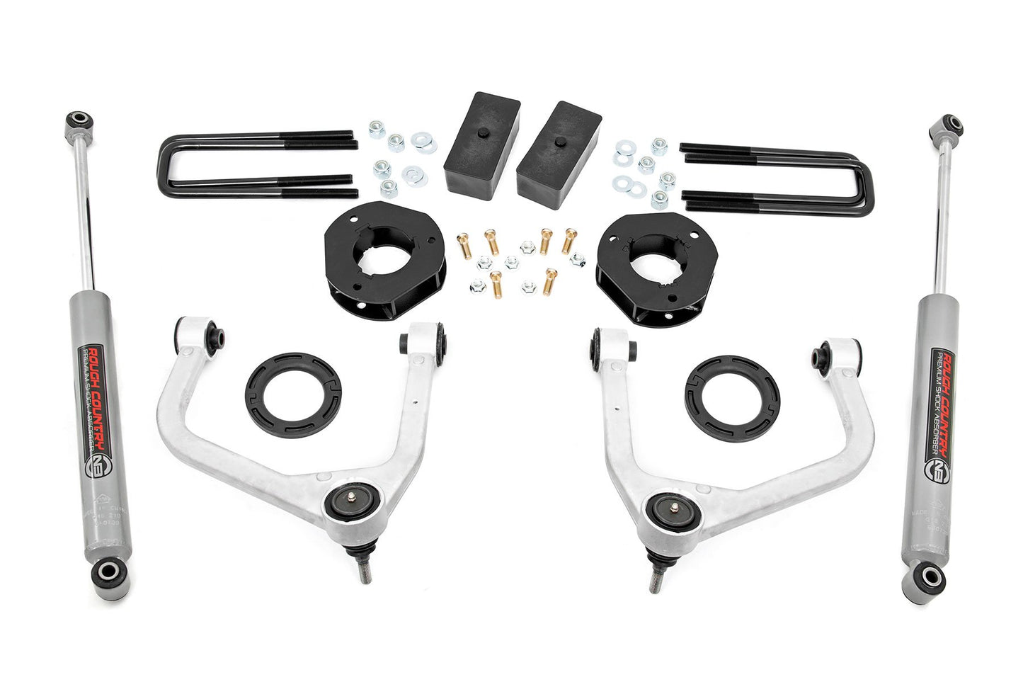 Rough Country 3.5 Inch Lift Kit | GMC Sierra 1500 2WD/4WD (2019-2025)