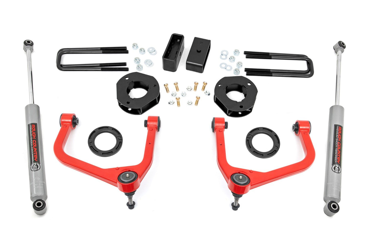 Rough Country 3.5 Inch Lift Kit | GMC Sierra 1500 2WD/4WD (2019-2025)