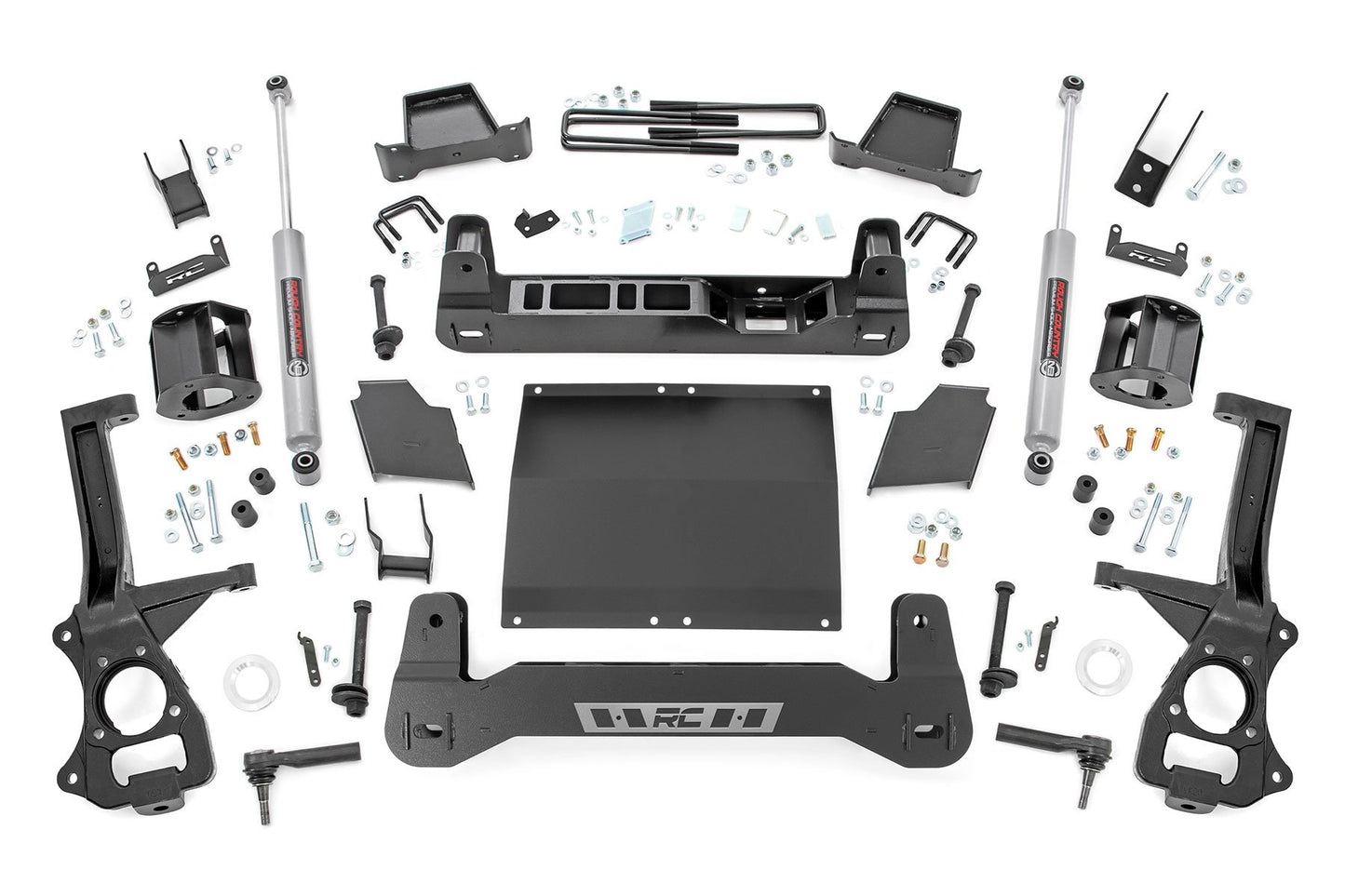 Rough Country 4 Inch Lift Kit | Diesel | Chevy/GMC Sierra 1500 (19-24)/Silverado 1500 (19-24)