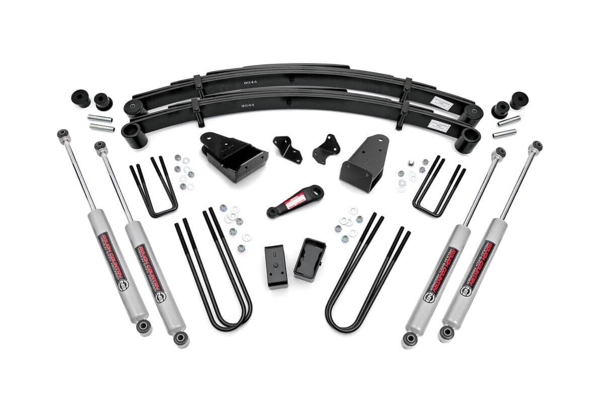 Rough Country 4 Inch Lift Kit | Ford F-250 4WD (1987-1997)