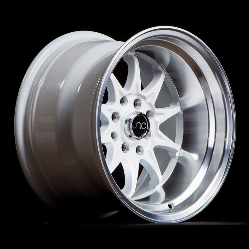 JNC003 White Machined Lip