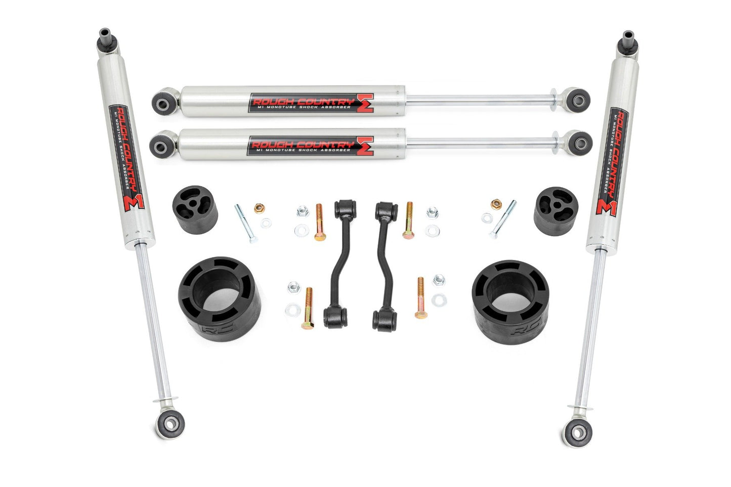 Rough Country 2.5 Inch Leveling Kit | Spacers | M1 | Jeep Gladiator JT 4WD (2024-2025)