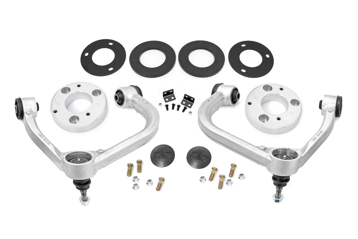 Rough Country 3 Inch Lift Kit | Forged UCA | Ford F-150 Lightning 4WD (2022-2025)