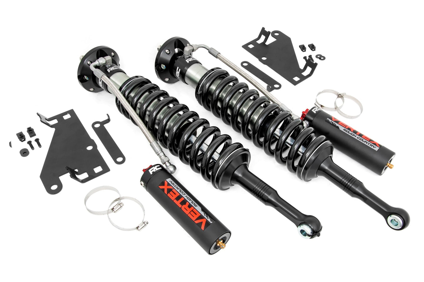 Rough Country Vertex 2.5 Reservoir Coilovers | Front | 6" | Toyota Tundra 4WD (2022-2025)