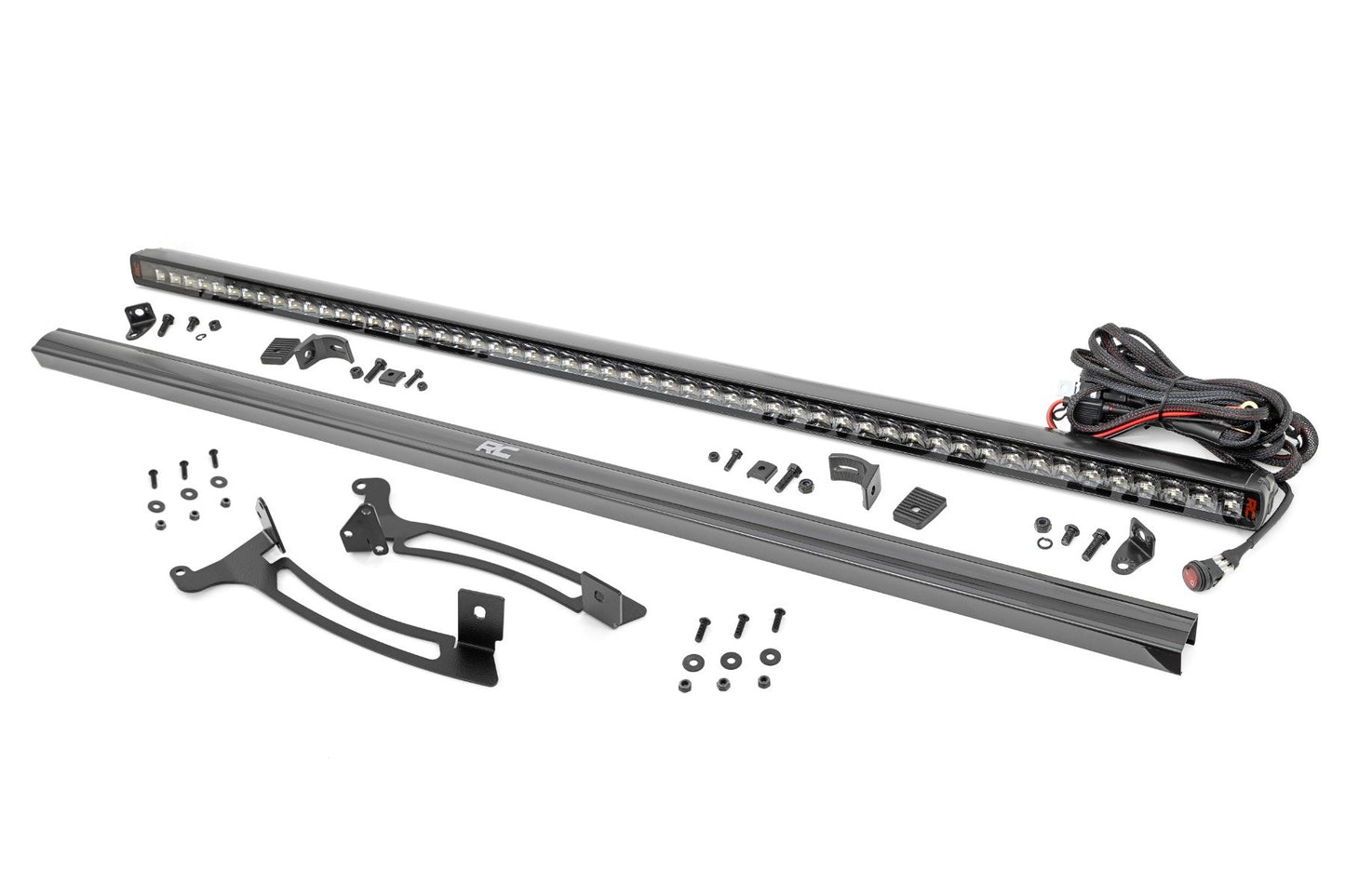 Rough Country 50" Single Row Light Mount | Front | Spectrum | Polaris XPEDITION XP 5
