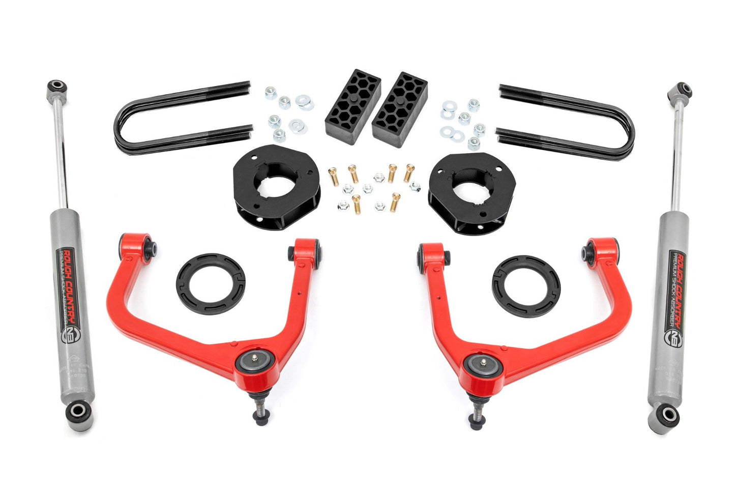 Rough Country 3.5 Inch Lift Kit | Chevy Silverado 1500 2WD/4WD (2025-2026)