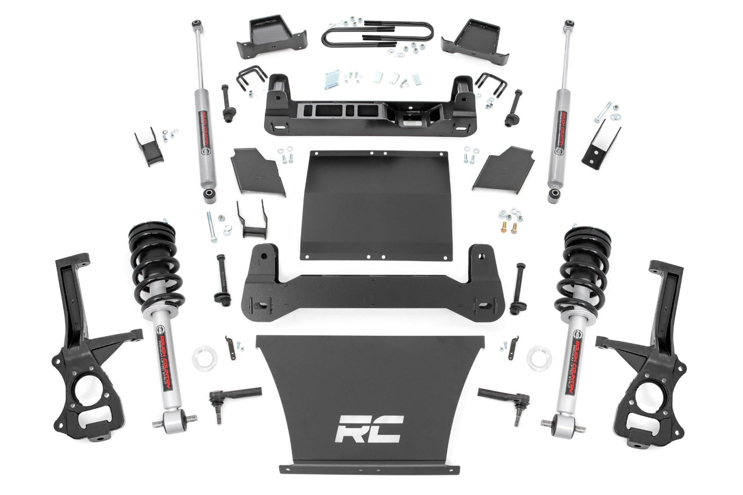 Rough Country 4 Inch Lift Kit | AT4/Trailboss | N3 Struts | Chevy/GMC 1500 (25-26)