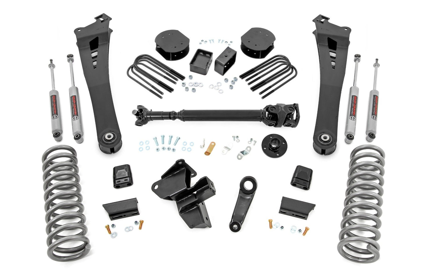 Rough Country 5 Inch Lift Kit | Fr D/S | 10 Bolt T-Case | Ram 3500 4WD (2025-2026)