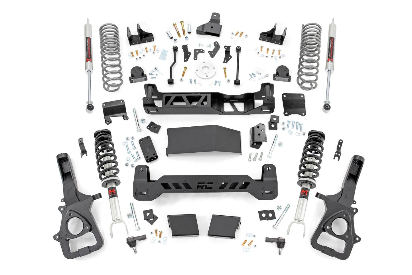 Rough Country 6 Inch Lift Kit | 22XL | M1 Struts | Rear Coils | Ram 1500 4WD (2025-2026)