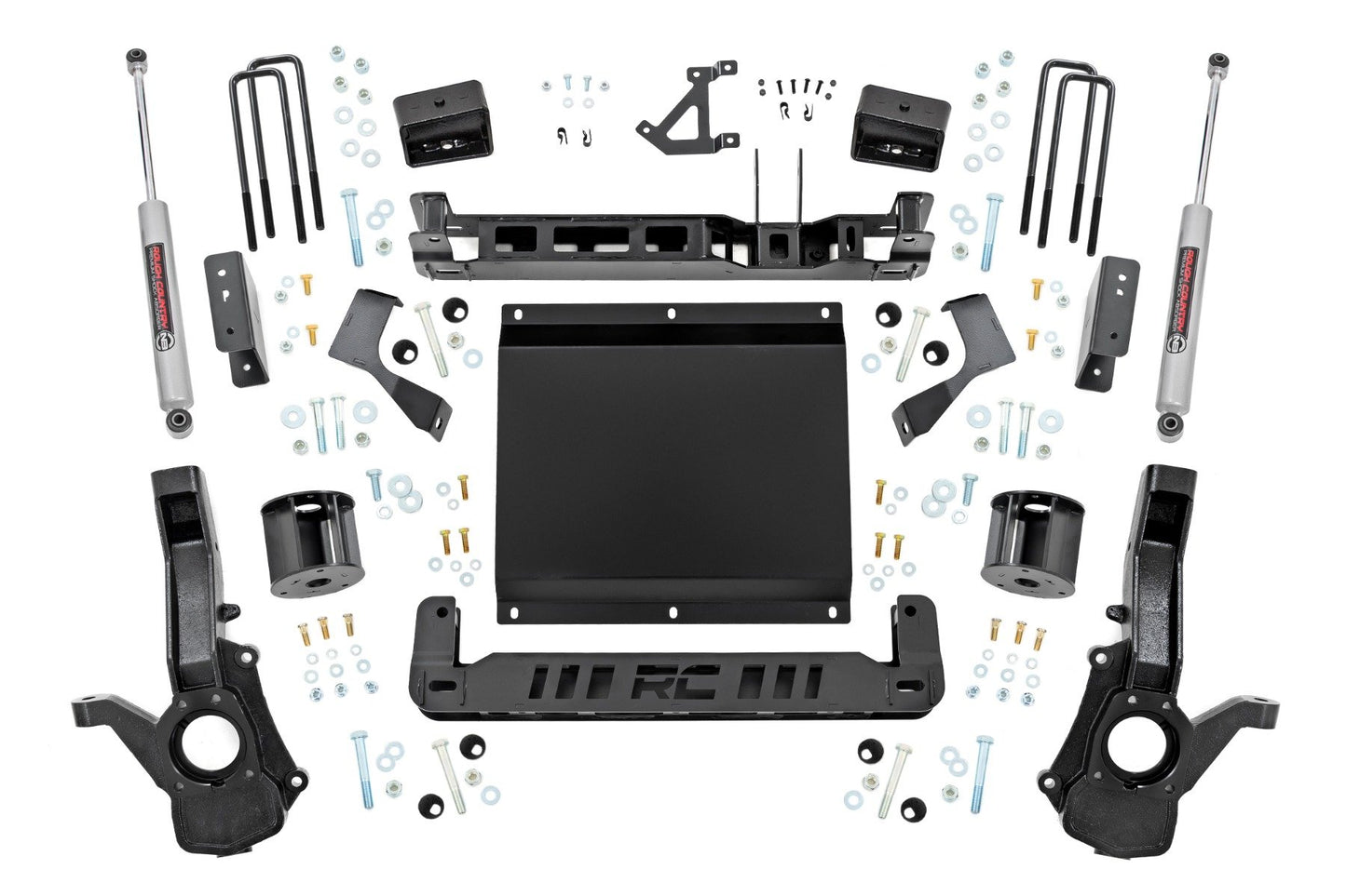 Rough Country 4 Inch Lift Kit | N3 Shocks | Chevy/GMC Canyon/Colorado 4WD (2023-2026)