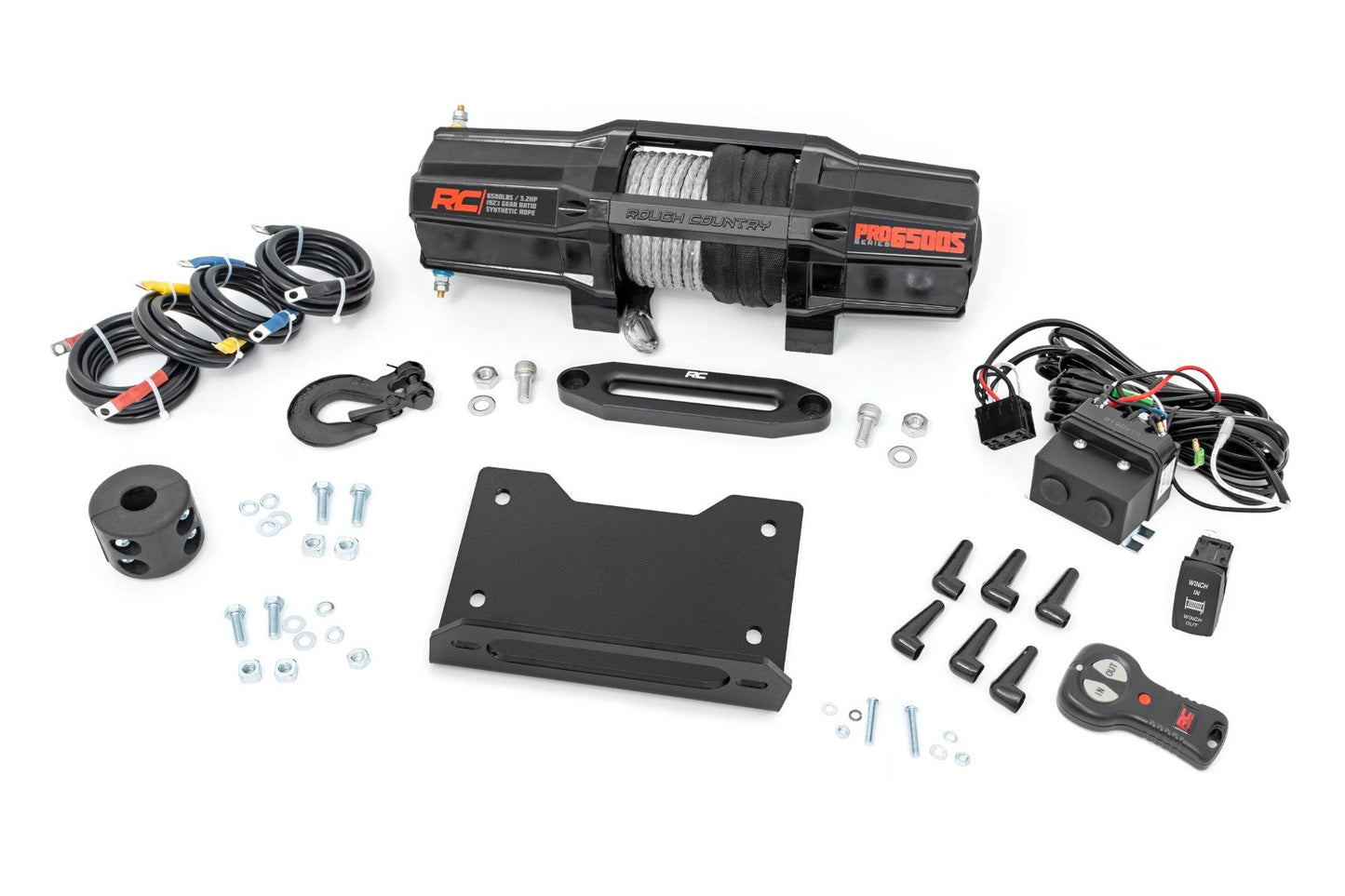 Rough Country Winch Mount | RS6500S | John Deere Gator XUV 835