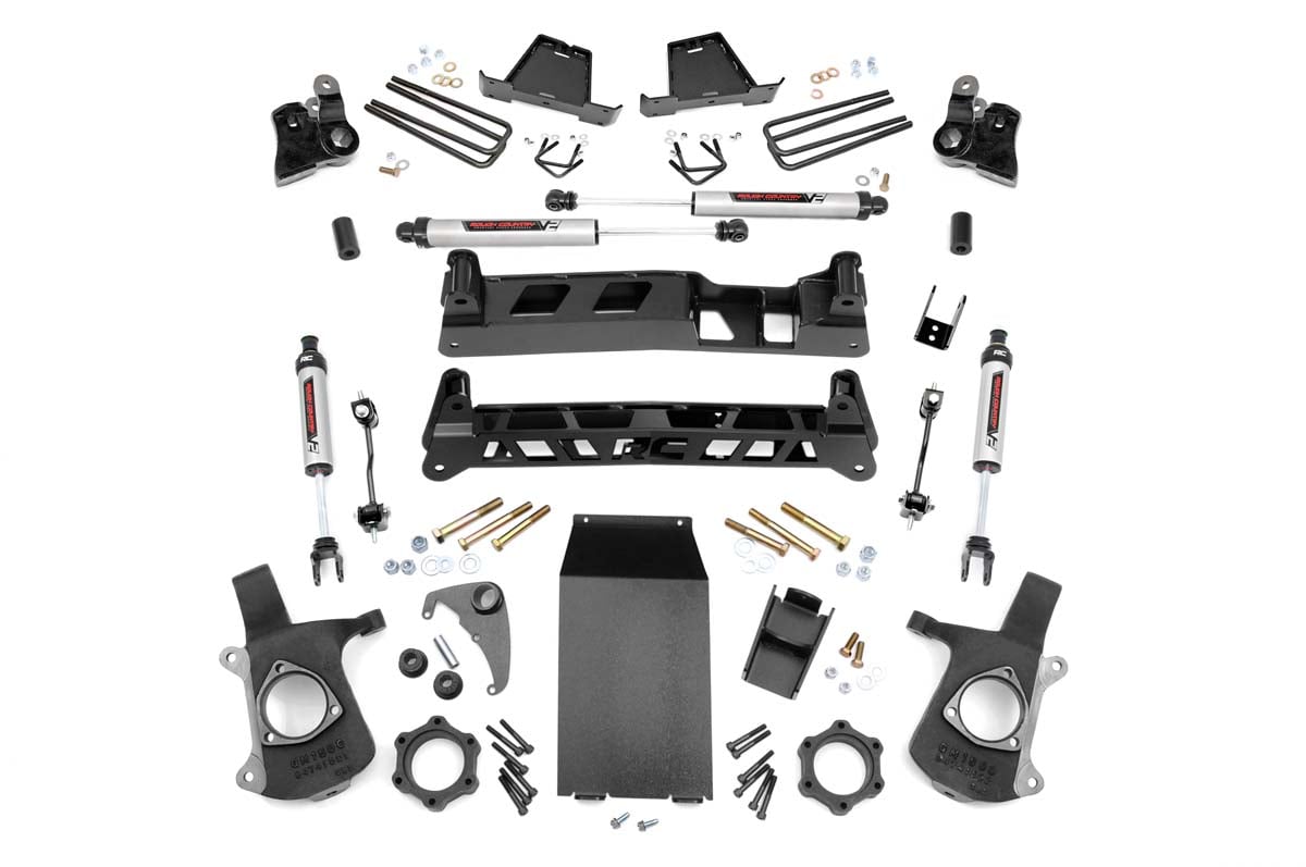 Rough Country 6 Inch Lift Kit | NTD | V2 | Chevy/GMC 1500 4WD (99-06 & Classic)