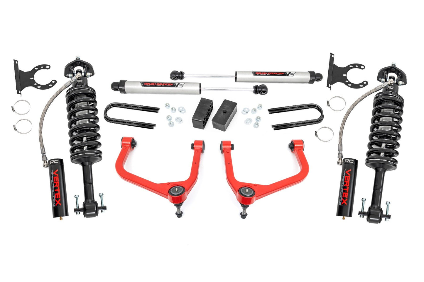 Rough Country 3.5 Inch Lift Kit | Mono Leaf Rear | Vertex/V2 | GMC Sierra 1500 (25-26)