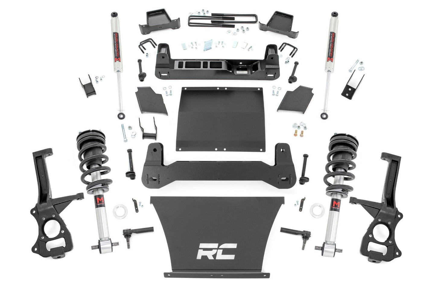 Rough Country 6 Inch Lift Kit | M1 Struts/M1 | Chevy Silverado 1500 4WD (2019-2024)