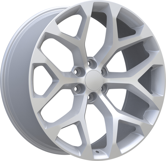 REPLICA 348 SILVER MACHINED