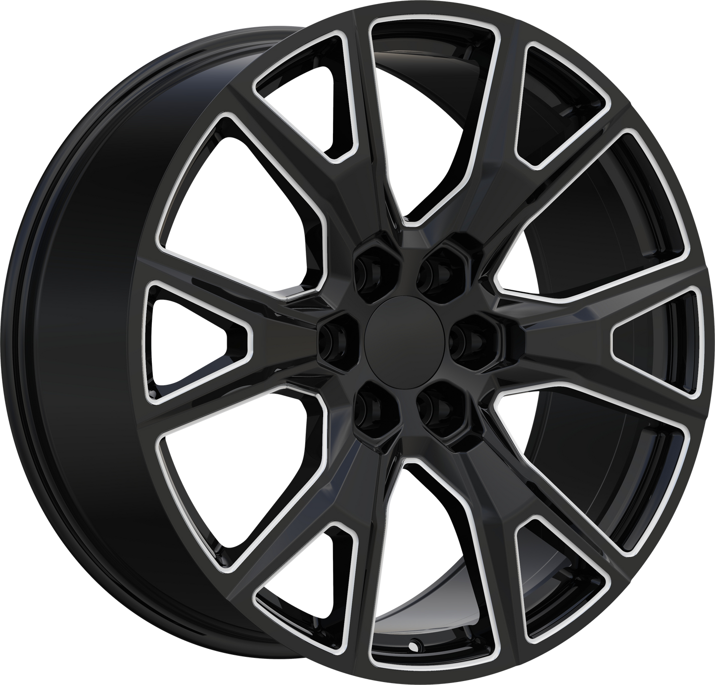REPLICA 368 BLACK AND MILLED
