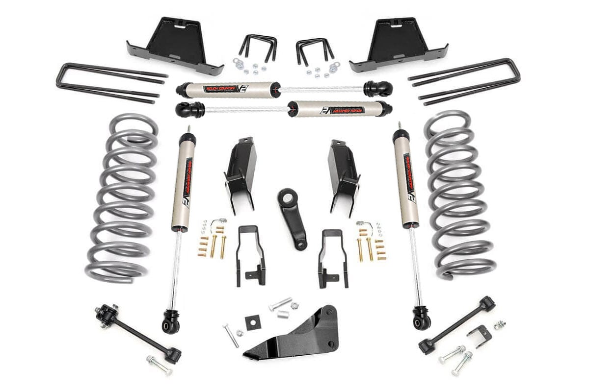 Rough Country 5 Inch Lift Kit | Diesel | V2 | Ram 2500/3500 4WD (2003-2007)