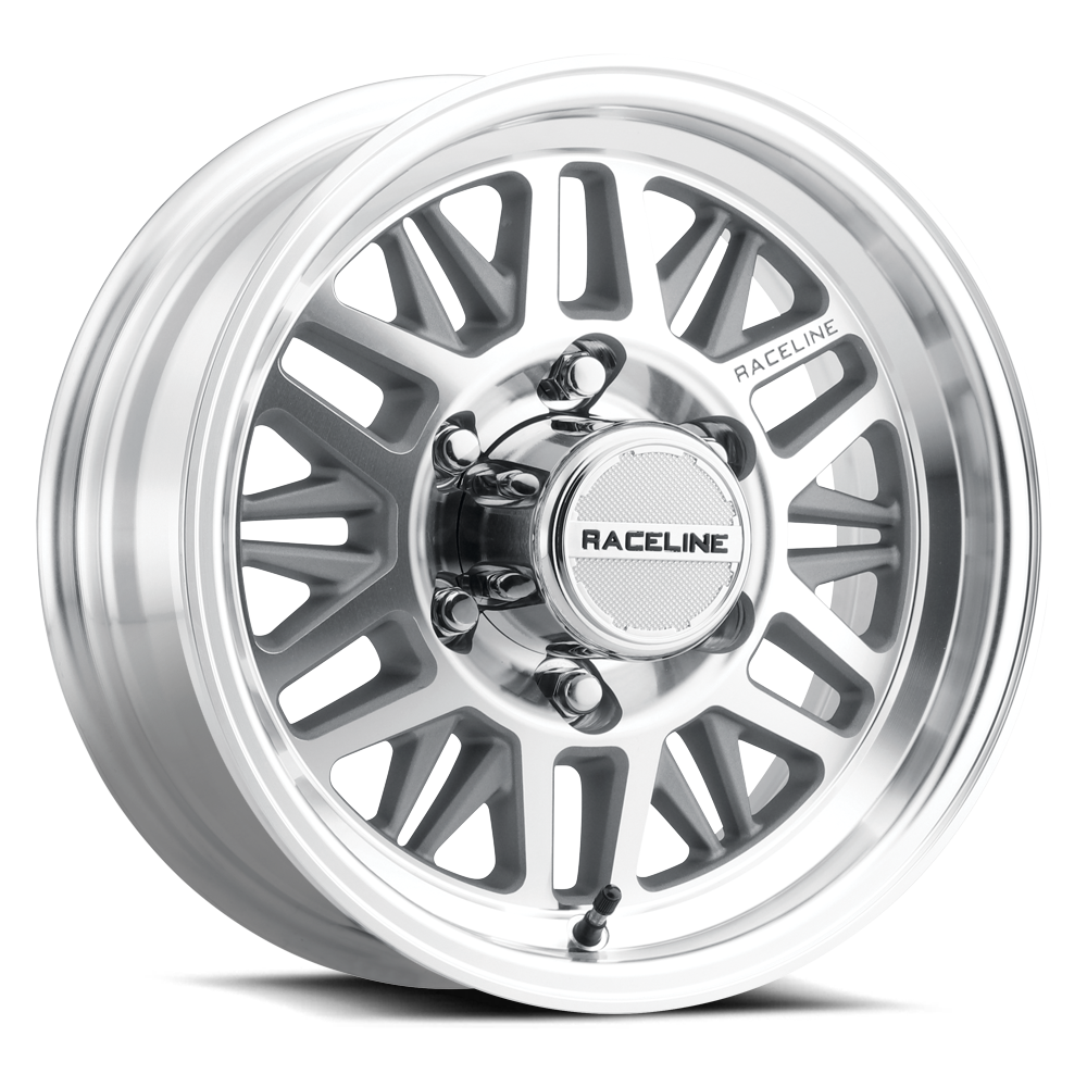 Raceline 451 Ryno Tr Trailer wheel Machined CC