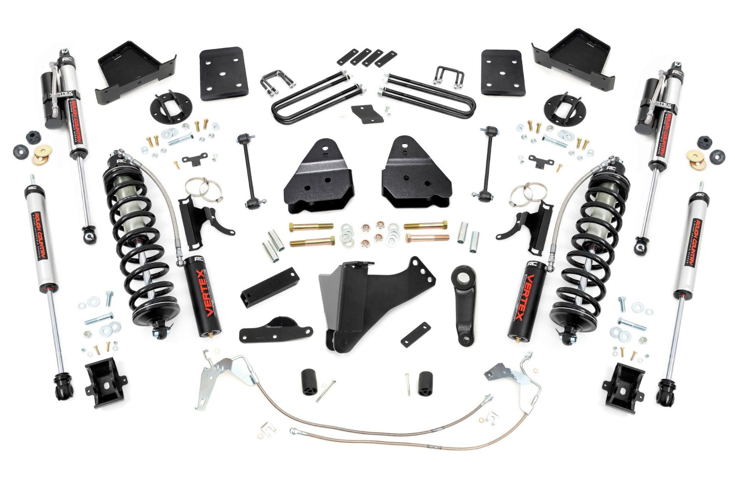 Rough Country 4.5 Inch Lift Kit | W/O Overloads | C/O Vertex | Ford F-250/F-350 Super Duty (08-10)