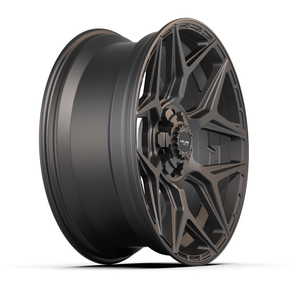 4PLAY 4P06 22x9 6X139.7, 6X135 12 SATIN BLACK