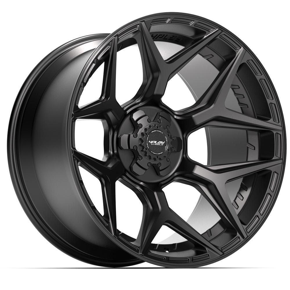 4PLAY 4P06 22x12 6X139.7, 6X135 -44 SATIN BLACK