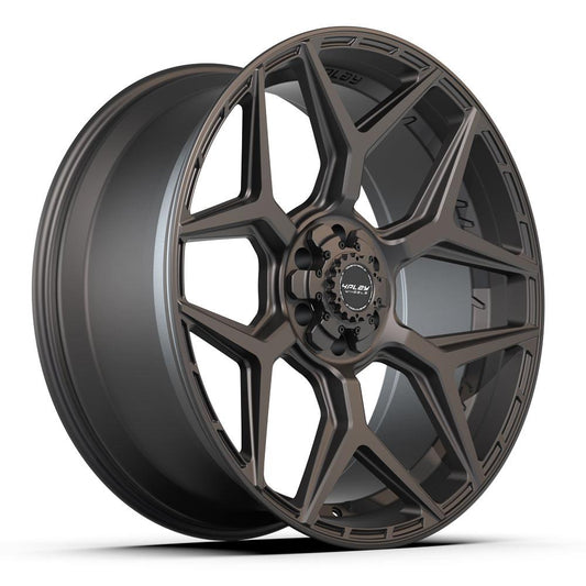 4PLAY 4P06 24x10 6X139.7, 6X135 18 SATIN BLACK