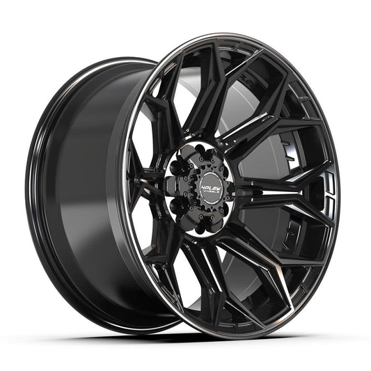 4PLAY 4P83 20x10 6X139.7, 6X135 -18 GLOSS BLACK