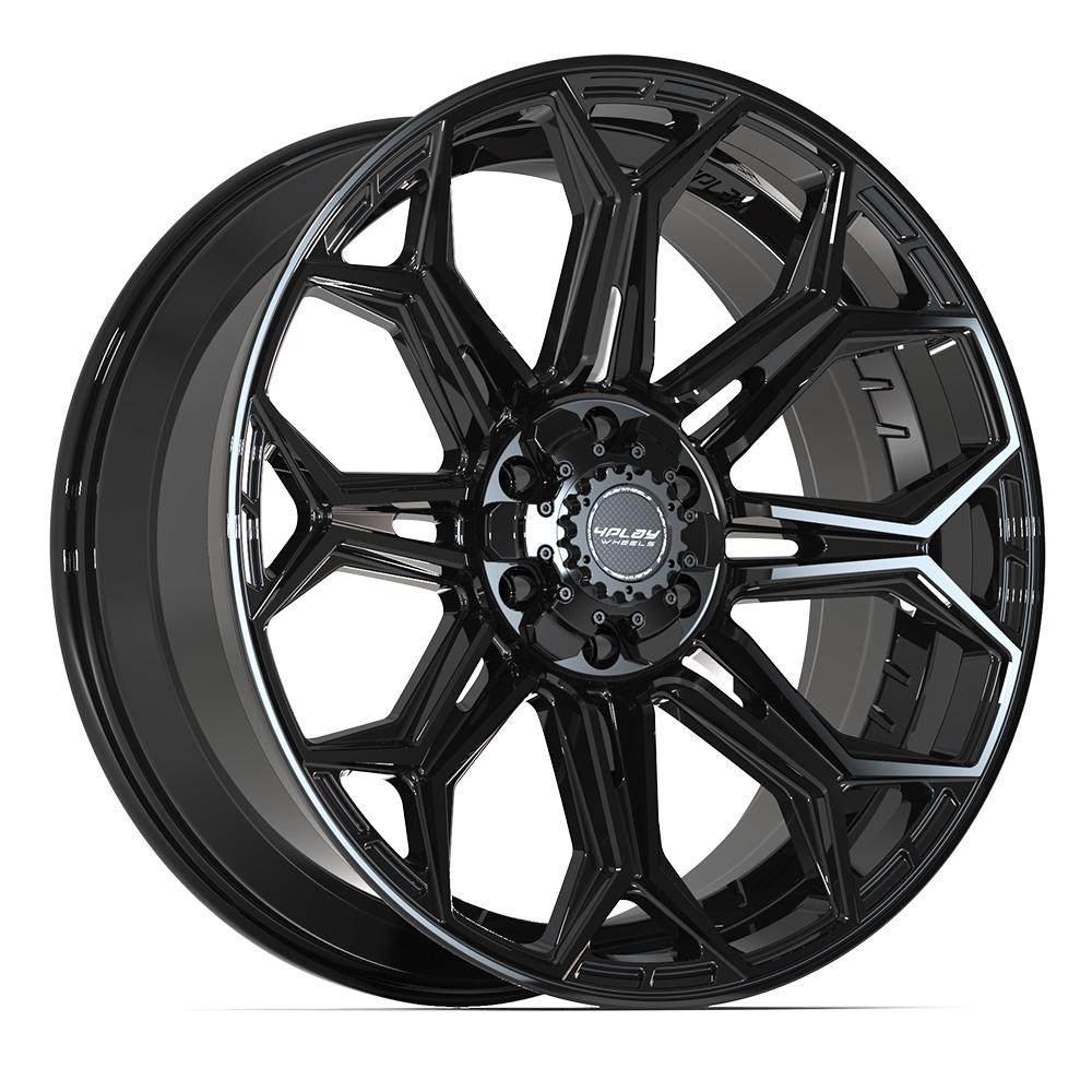4PLAY 4P83 22x9 6X139.7, 6X135 12 GLOSS BLACK