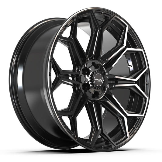 4PLAY 4P83 24x10 6X139.7, 6X135 18 GLOSS BLACK