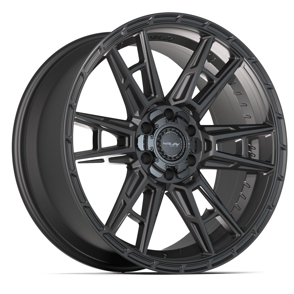 4PLAY 4PS20 22x10 6X139.7, 6X135 24 SATIN BLACK