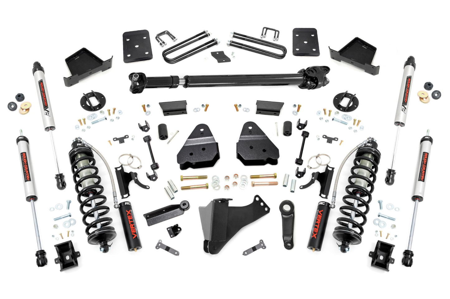 Rough Country 6 Inch Lift Kit | Diesel | FR D/S | C/O V2 | Ford F-250/F-350 Super Duty (17-22)