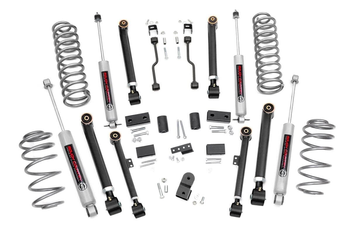 Rough Country 4 Inch Lift Kit | X-Series | Jeep Grand Cherokee ZJ 2WD/4WD (1993-1998)