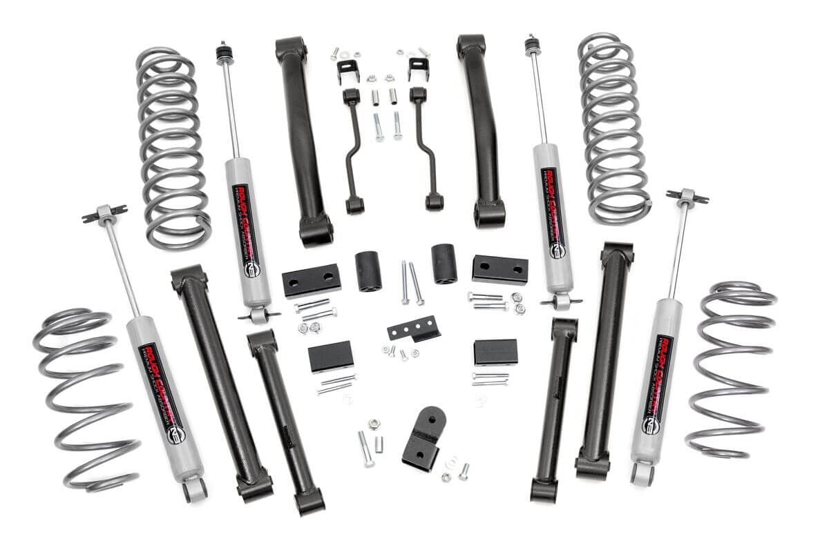 Rough Country 4 Inch Lift Kit | Jeep Grand Cherokee ZJ 2WD/4WD (1993-1998)