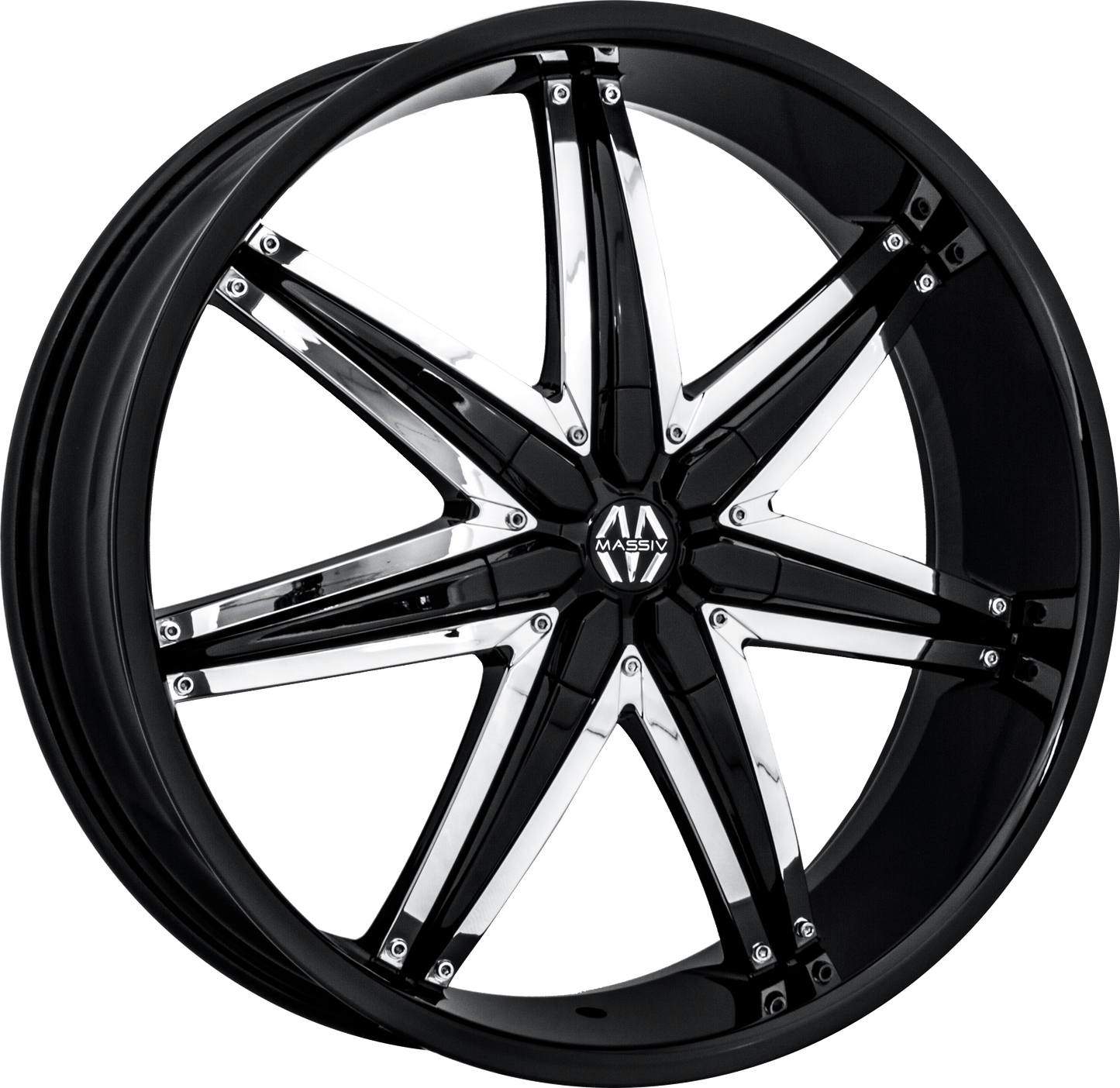 MASSIV 923 BLACK WITH CHROME INSERT