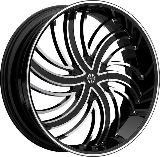 MASSIV 924 BLACK MACHINED